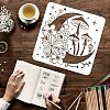 Plastic Reusable Drawing Painting Stencils Templates DIY-WH0172-537-3