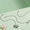 4Pcs 2 Styles Alloy Shoe Decoration Chain AJEW-FG0003-81B-5
