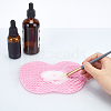 Gorgecraft Silicone Makeup Brush Organizer & Silicone Makeup Cleaning Brush Mat AJEW-GF0002-67A-6
