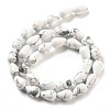 Natural Howlite Beads Strands G-B106-A26-02-3