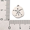 Non-Tarnish 201 Stainless Steel Charms STAS-U016-10P-3