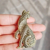 Alloy Brooch for Backpack Clothes PW-WG7AF1A-01-2