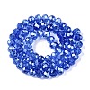 Electroplate Glass Beads Strands EGLA-A044-T8mm-A31-3