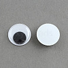 Black & White Wiggle Googly Eyes Cabochons DIY Scrapbooking Crafts Toy Accessories X-KY-S002-15mm-1