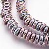 Electroplate Non-magnetic Synthetic Hematite Beads G-I200-04-4