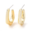 Polygon Acrylic Stud Earrings EJEW-P251-11-2