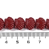 Synthetic Coral Dyed Carved Beads Strands CORA-K009-05A-05-4