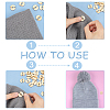 60Pcs Removable Wooden Pom Poms Buttons TOOL-AN0001-01-3