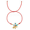 Adjustable Cotton Threads Braided Bracelets QI3204-5