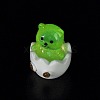 Broken Shell Animal Luminous Resin Display Decorations DJEW-M010-02F-1