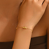 Elegant Stainless Steel Link Bracelets VR7630-1-1