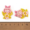 Opaque Resin Decoden Cabochons CRES-O007-01D-3