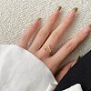 925 Sterling Silver Open Finger Rings RJEW-A019-51G-2