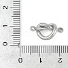 304 Stainless Steel Connector Charms STAS-M078-02P-3