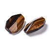 Natural Tiger Eye Pendants G-K297-C04-2