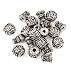 Tibetan Style Alloy 3 Hole Guru Beads FIND-TAC0017-34A-3