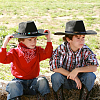 SUPERFINDINGS 3Pcs 3 Style Imitation Leather Southwestern Cowboy Hat Belt FIND-FH0006-60-7