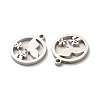 304 Stainless Steel Charms STAS-M089-44P-2