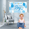 Polyester Hanging Banners Children Birthday AJEW-WH0190-013-6