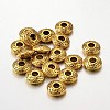 Tibetan Style Alloy Spacer Beads X-TIBEB-R011-AG-FF-1