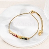 304 Stainless Steel Sider Bracelets for Women BJEW-B108-03G-1