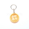 Plastic Keychain KEYC-WH0026-08-1