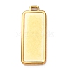 304 Stainless Steel Pendant Cabochon Settings STAS-Z204-04G-03-1