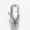 316 Surgical Stainless Steel Lobster Claw Clasps X-STAS-Z013-01C-2