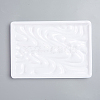 Plastic Imitation Ceramic Palettes TOOL-WH0121-10-2