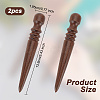 Wood Polish Rods TOOL-WH0053-16-2