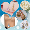 100Pcs 5 Colors Tibetan Style Alloy Pendants FIND-PH0025-86-5