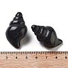 Natural Obsidian Carved Figurines DJEW-L023-H21-3