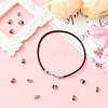 15Pcs 3 Styles 303 Stainless Steel Cord End/Tips STAS-CJ0003-37-6