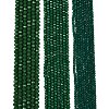 Opaque Solid Color Imitation Jade Glass Beads Strands EGLA-A044-P4mm-D09-2