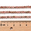 Natural Argentina Rhodonite Beads Strands G-B107-A04-04-5