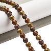 PVD Vacuum Plating Non-magnetic Synthetic Hematite Beads Strands G-F682-01C-4