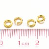 Open Jump Rings Brass Jump Rings JRC5MM-G-3