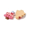 Christmas Opaque Resin Decoden Cabochons RESI-S391-10-2