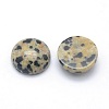 Natural Dalmatian Jasper Cabochons X-G-P393-R33-12mm-2