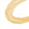 Transparent Glass Beads Strands EGLA-A044-T1mm-MD03-4