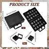 Rectangle Aluminum Alloy with MDF Organizer Cases ODIS-WH0108-094B-2