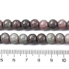 Ombre Effect Dyed Glass Beads Strands GLAA-T031-01O-12-6