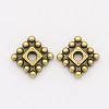 Tibetan Style Alloy Spacer Beads TIBEB-P002-02AB-NR-2