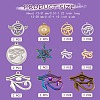 22Pcs 11 Style Laser Cut Pendants DIY-SZ0008-34-7