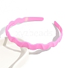 Plastic Wavy Hair Bands for Girls Women PW-WG53FC4-16-1