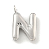 Non-Tarnish 304 Stainless Steel Pendants STAS-C102-15P-N-1