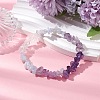 Gemstone Stretch Bracelet BJEW-JB11012-02-2