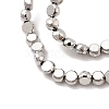 Electroplate Glass Beads Strands EGLA-F166-04A-P-3