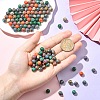 1 Strand Synthetic Malachite Dyed Beads Strands G-YW0002-64A-5