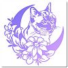 PET Plastic Drawing Painting Stencils Templates DIY-WH0244-069-1